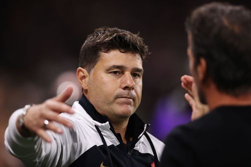 Mauricio Pochettino talked up Manchester United attacker Jadon Sancho as a huge prospect.