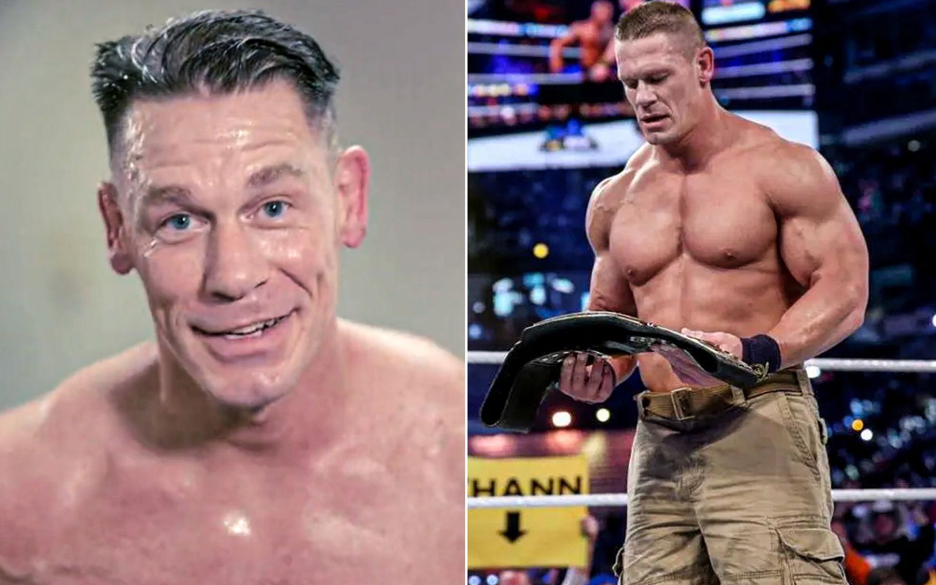 John Cena is currently the 16x World Champion in WWE