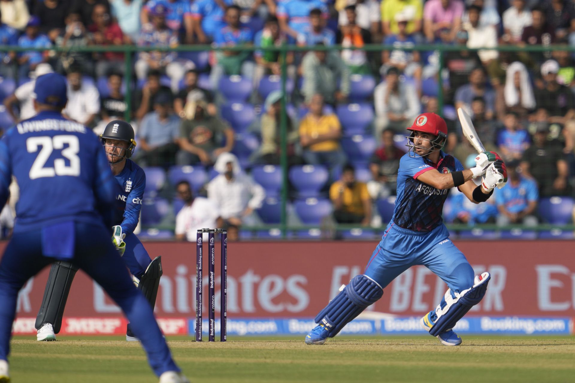 Rahmanullah Gurbaz starred with the bat