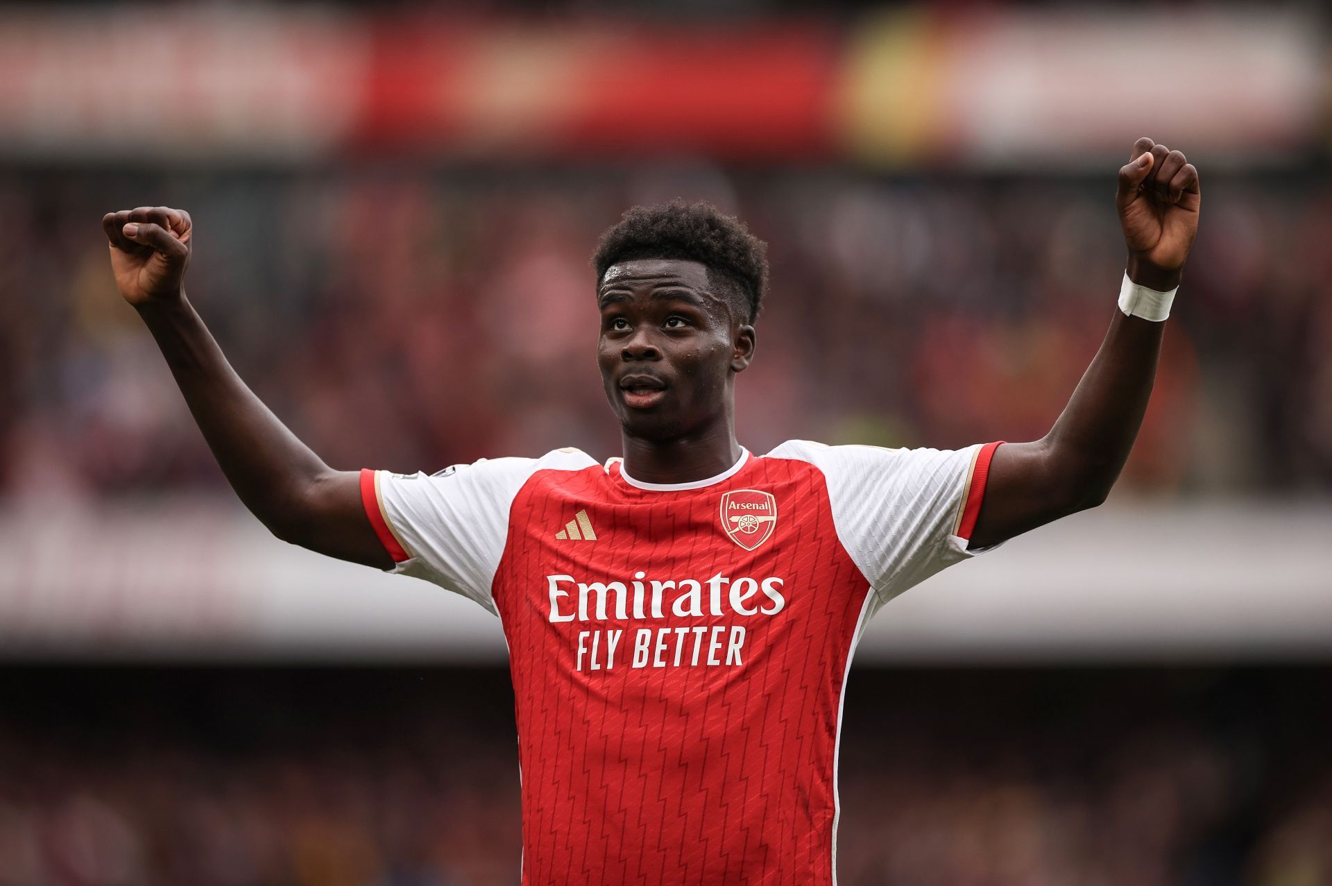 Bukayo Saka (via Getty Images)