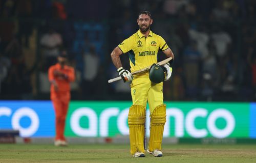 Glenn Maxwell celebrating his 100 [Getty Images]