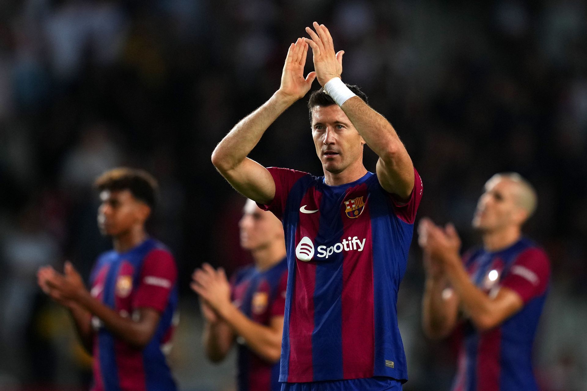 Robert Lewandowski could depart Camp Nou.