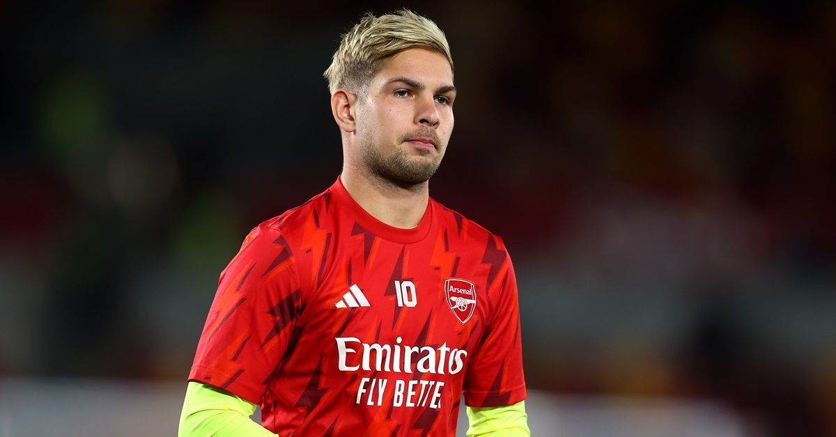 Emile Smith Rowe has dropped down in Arsenal
