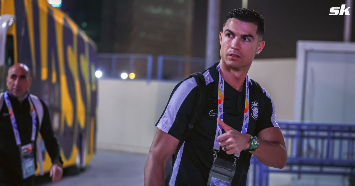 Cristiano Ronaldo has opened his account in the AFC Champions League.