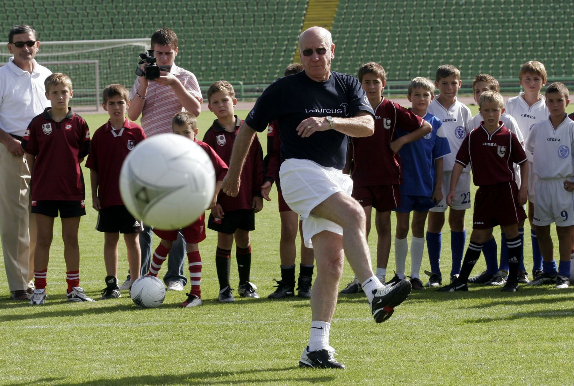 The late Sir Bobby Charlton