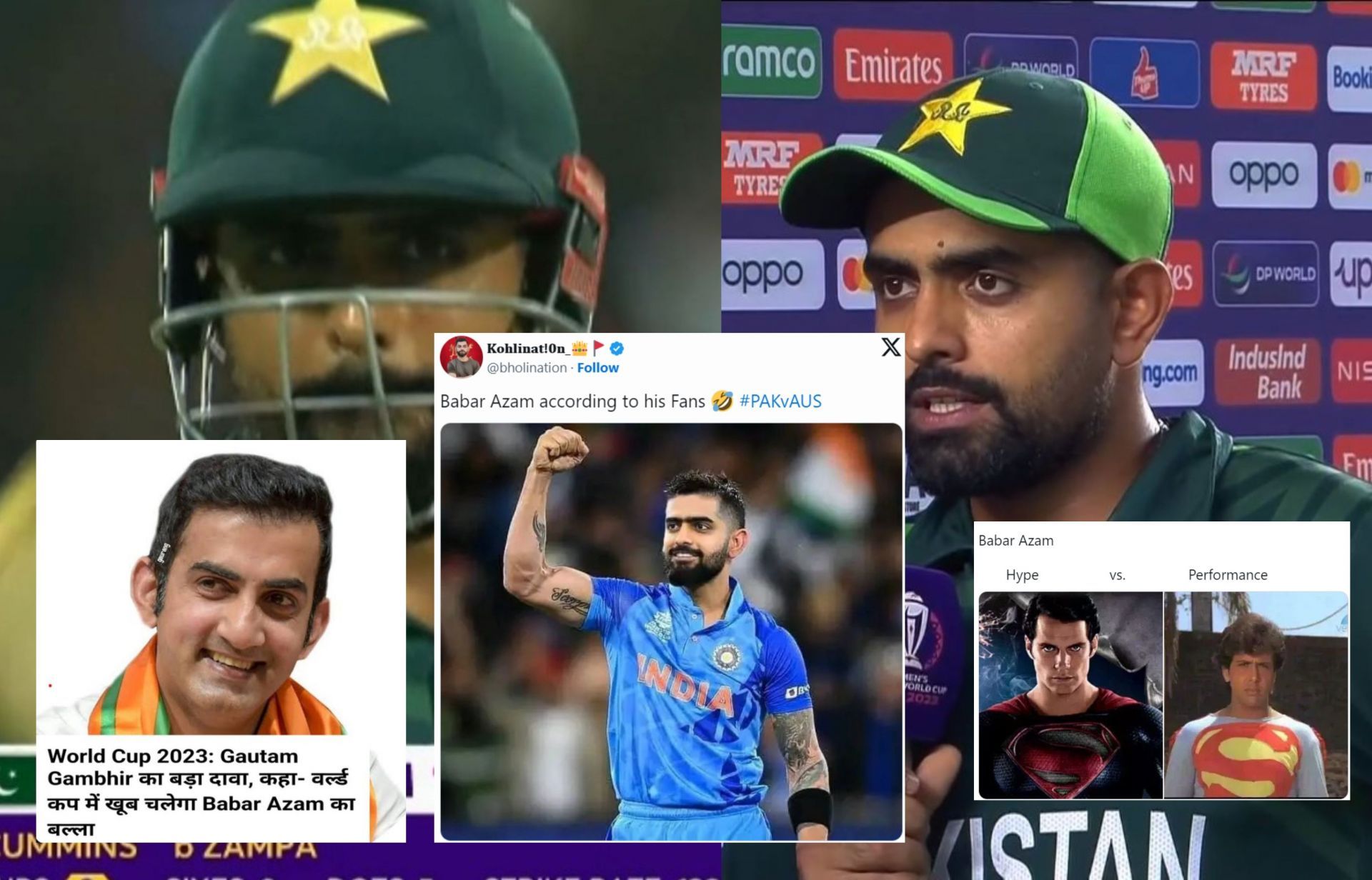 Fans react after Babar Azam