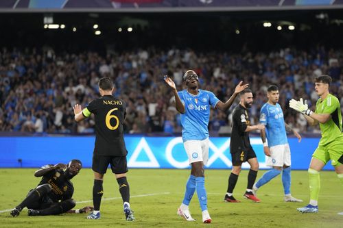 Victor Osimhen has admirers at the Santiago Bernabeu.