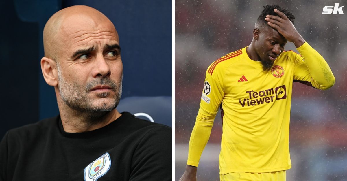 Pep Guardiola backs Manchester United goalkeeper Andre Onana.