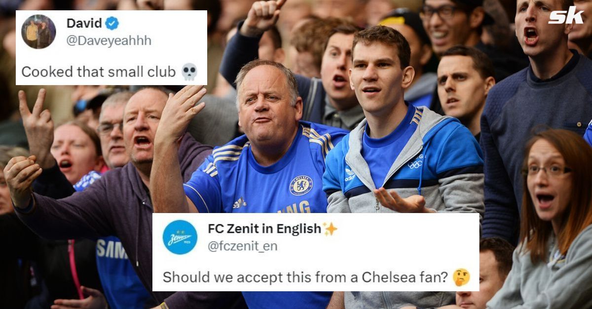 FC Zenit trolled a Chelsea fan on X
