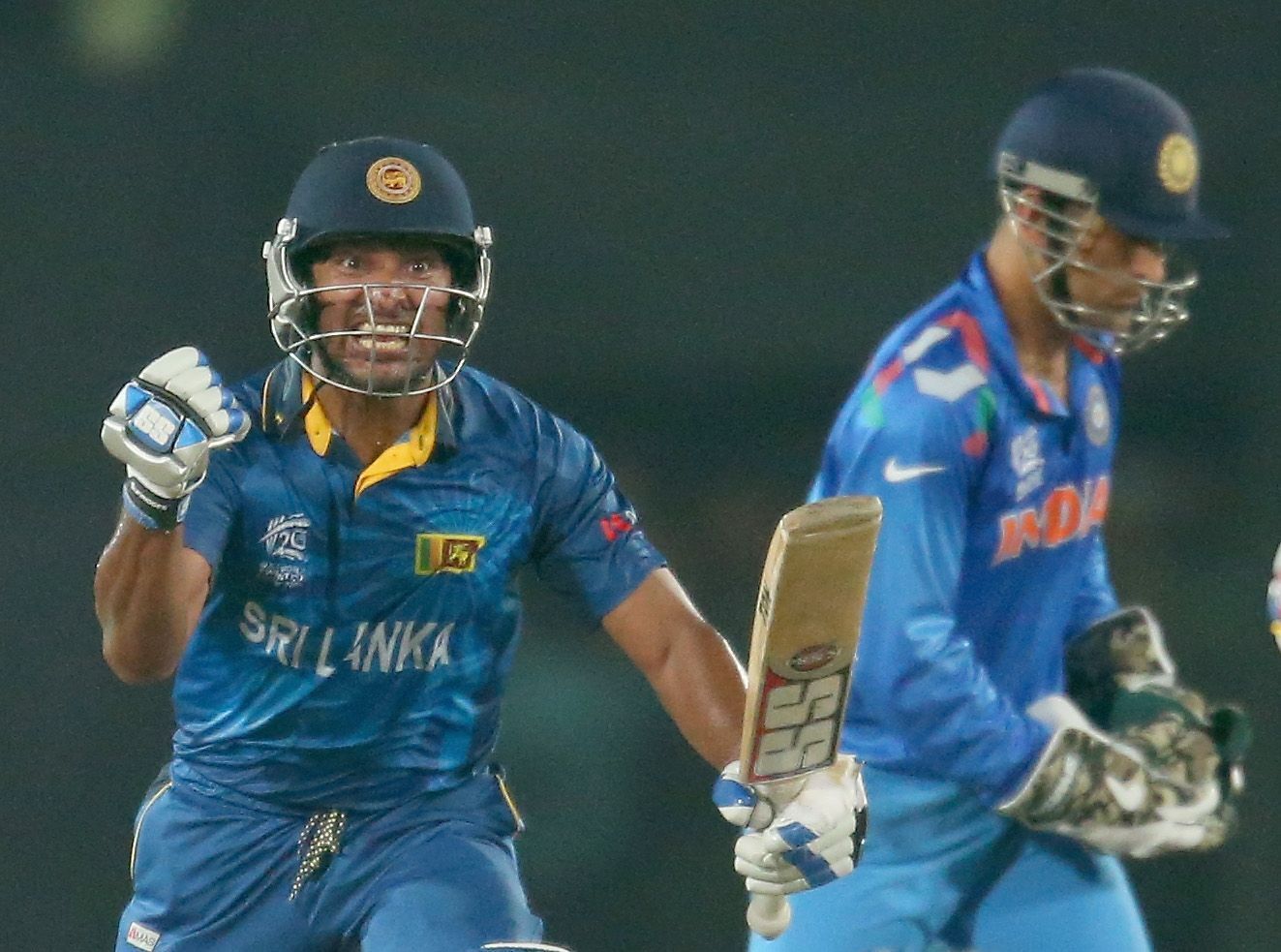 Kumar Sangakkara won the final, similar to what MS Dhoni had done in 2011