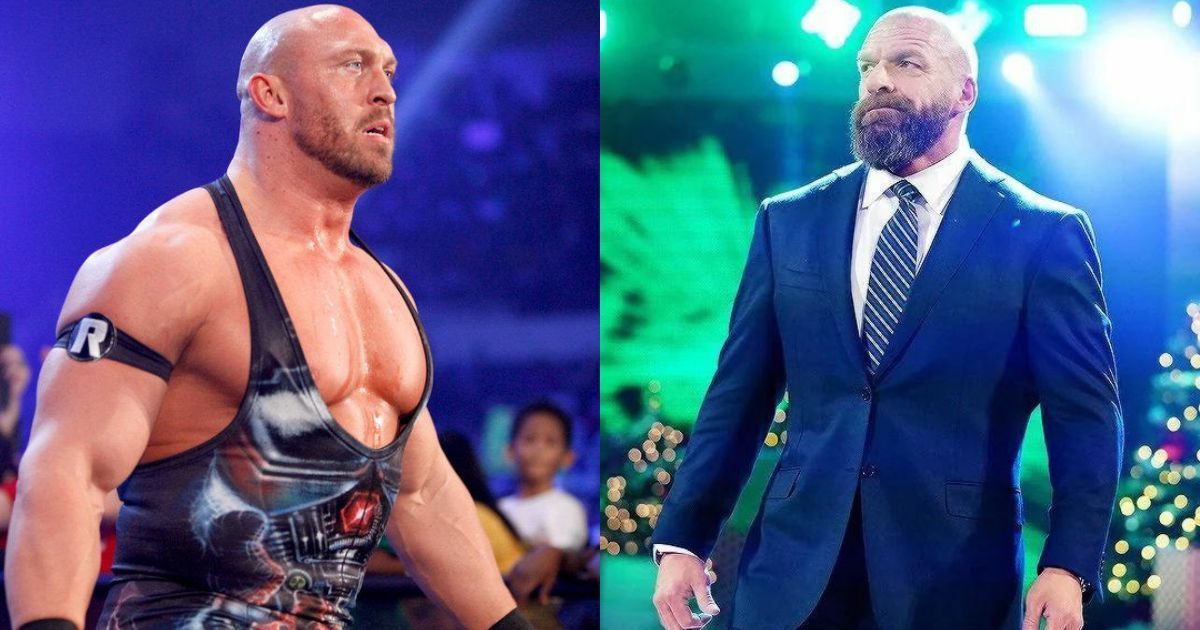 Ryback and WWE Chief Content Officer, Triple H.