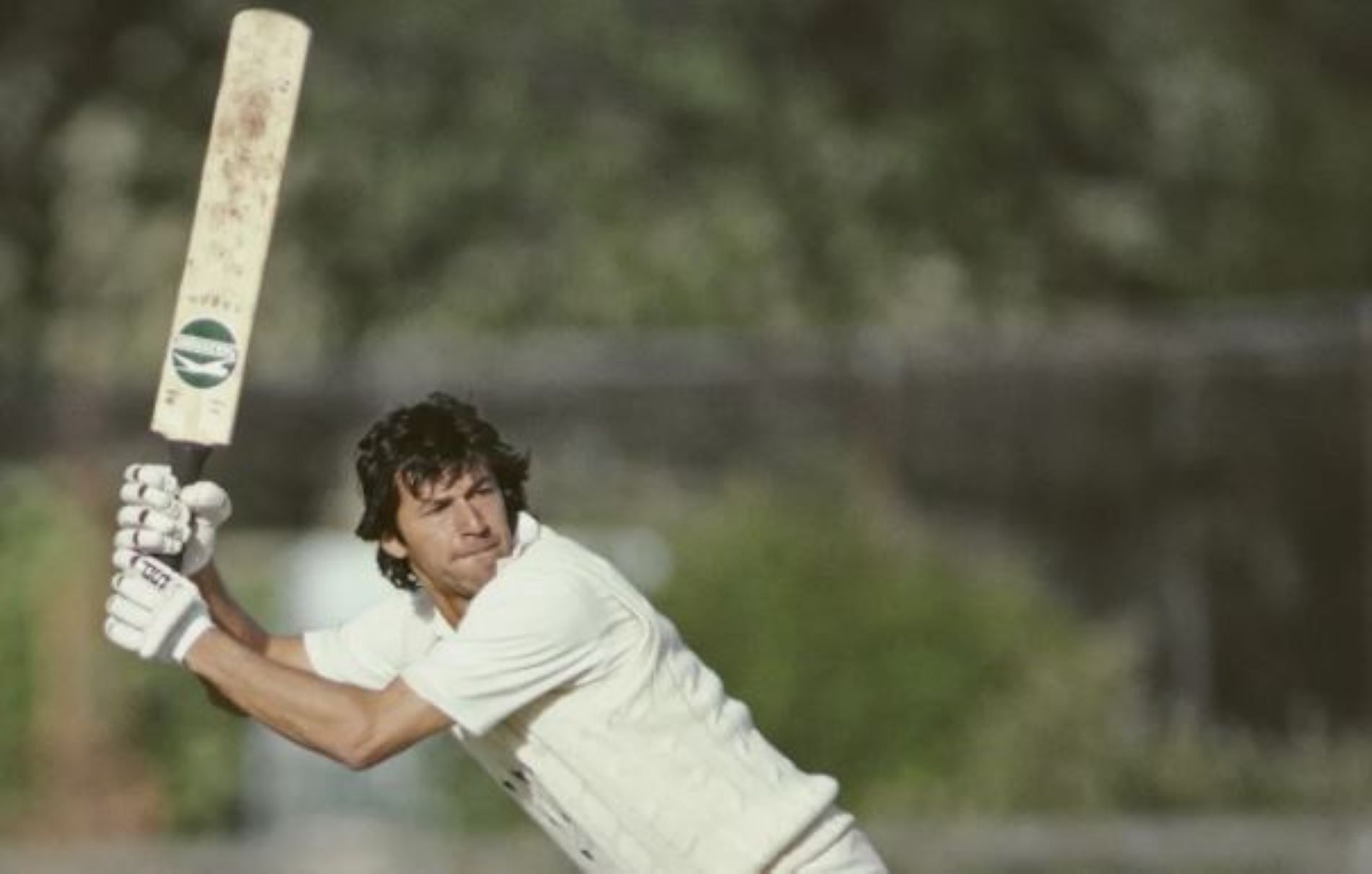 Imran Khan smashed his first and only World Cup century against Sri Lanka in 1983