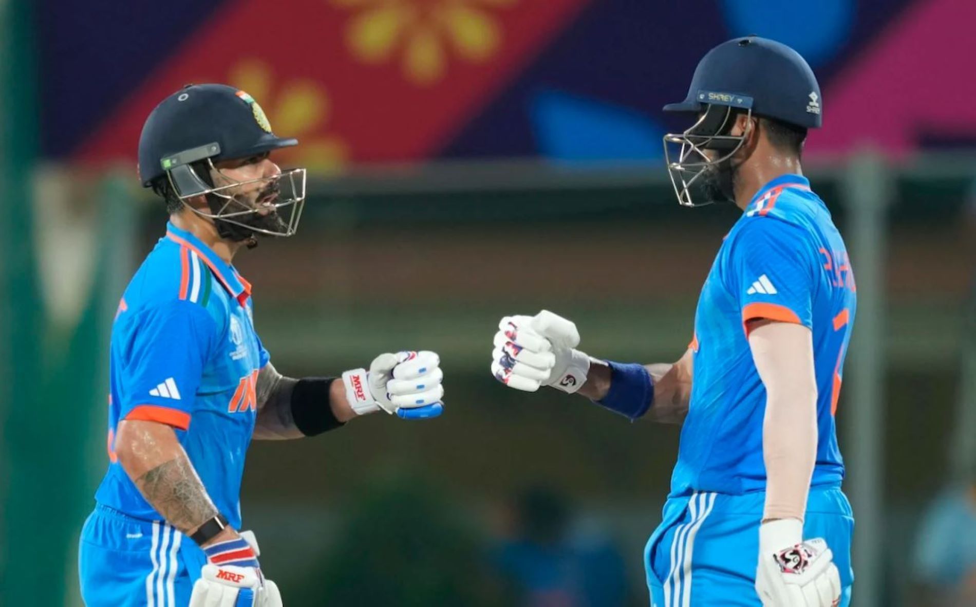 Virat Kohli and KL Rahul bailed India out of early trouble in their run-chase.