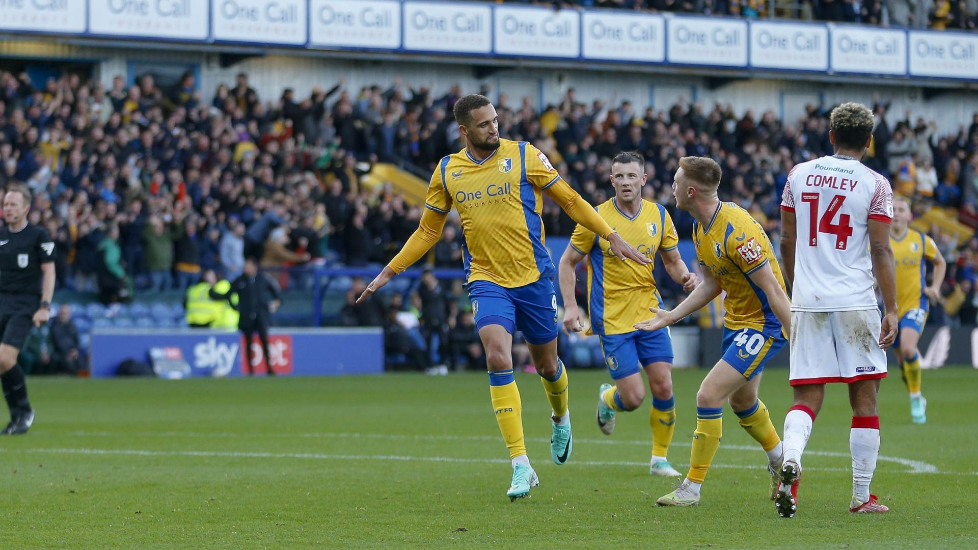 Manfield Town will host Port Vale on Tuesday 