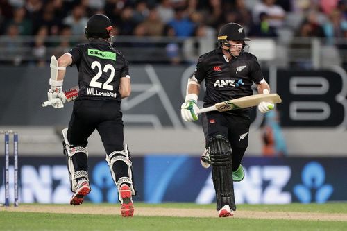 Tom Latham and Kane Williamson batting. (Credits: Twitter)