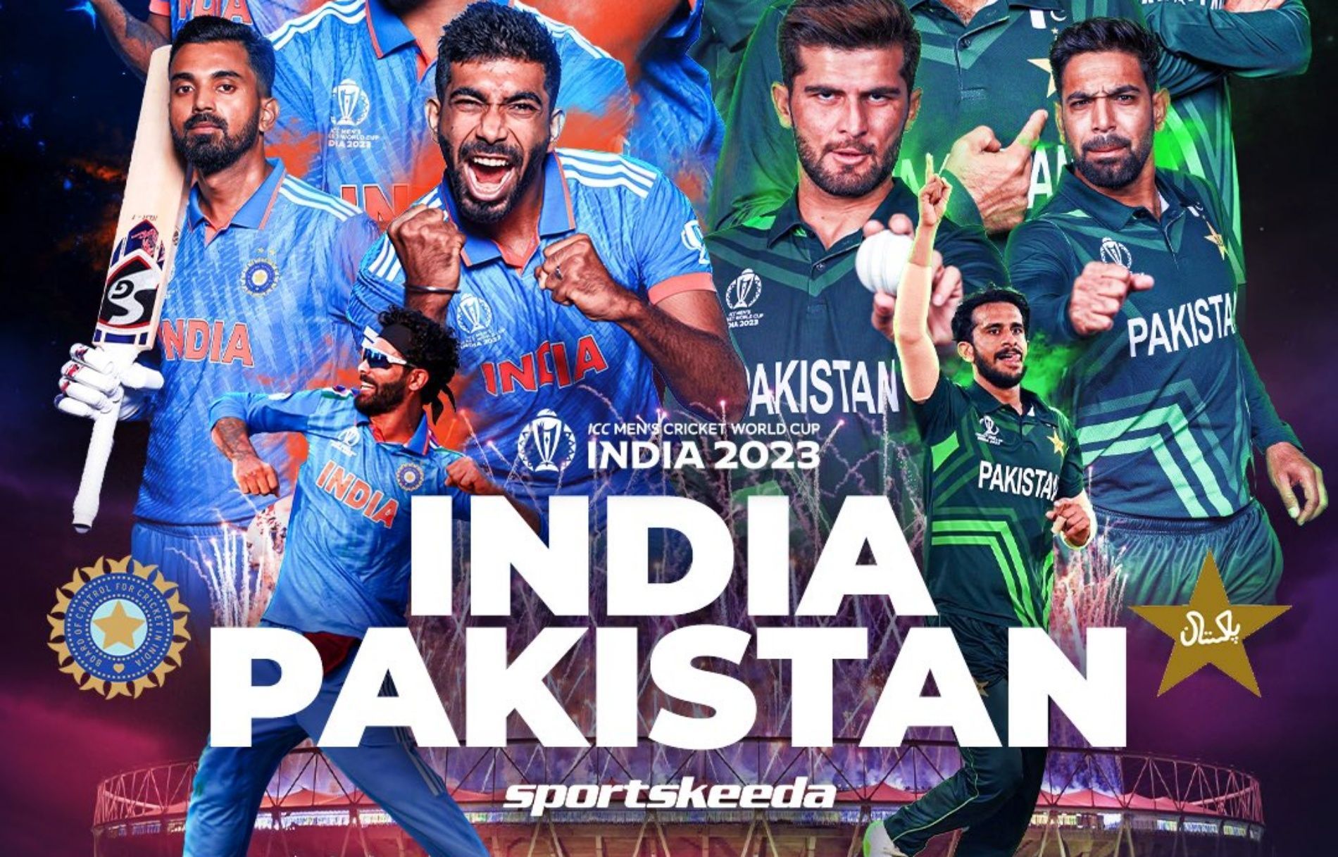 India vs Pakistan 2023 World Cup Ahmedabad 