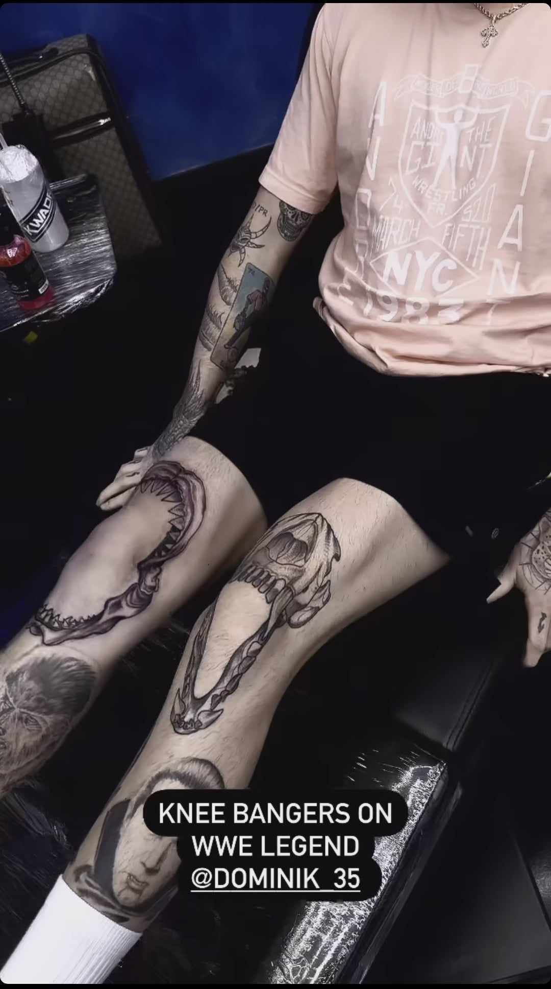 Mysterio&#039;s new tattoos