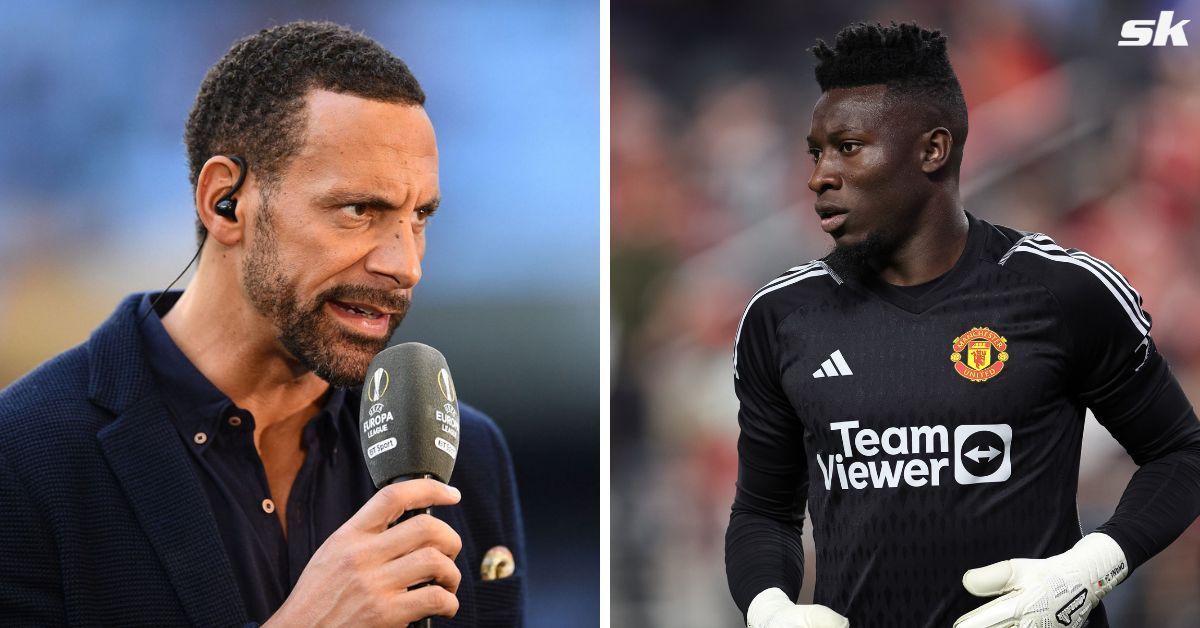 Rio Ferdinand and Andre Onana     