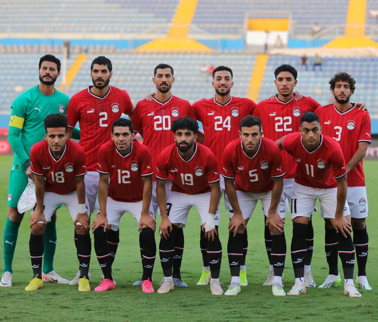 Egypt face Zambia in a friendly on Thursday 