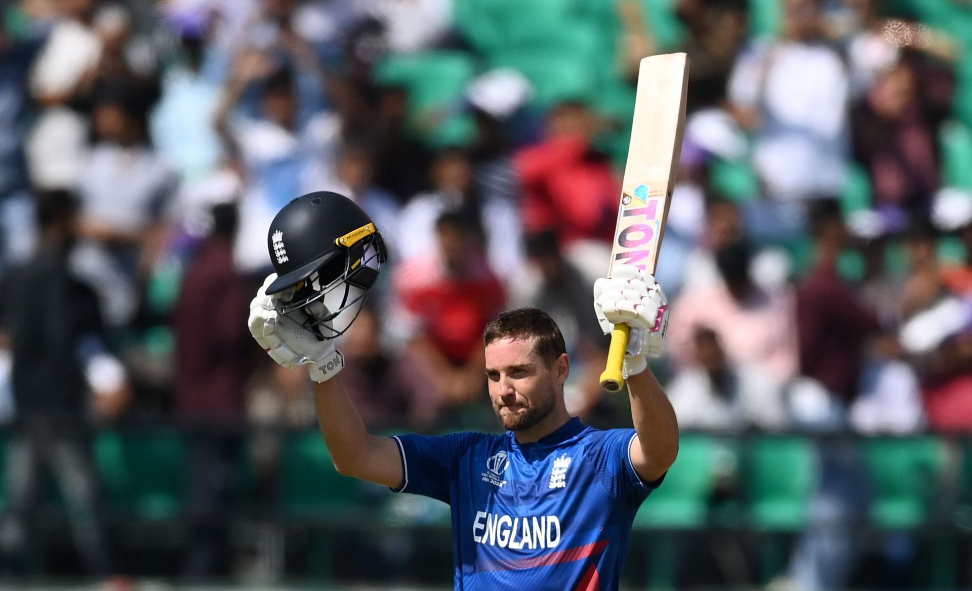 Dawid Malan raising his bat after a majestic century [Getty Images]