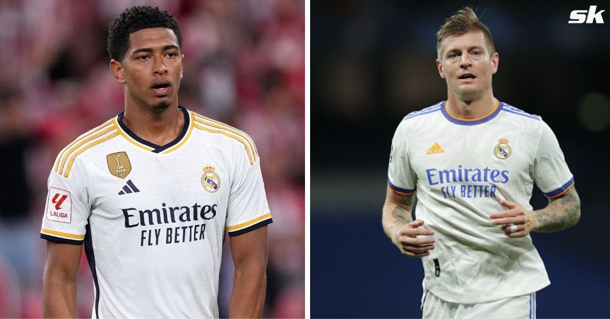 Jude Bellingham looks set to wear Real Madrid teammate Toni Kroos