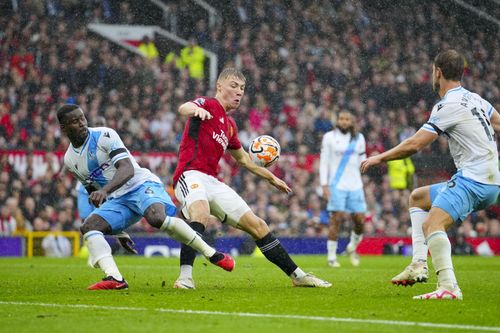 Marc Guehi (L) has admirers at Old Trafford