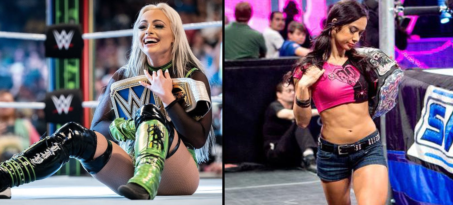 WWE: Dakota Kai, Liv Morgan, and several other WWE Superstars react as AJ Lee is spotted with fellow star