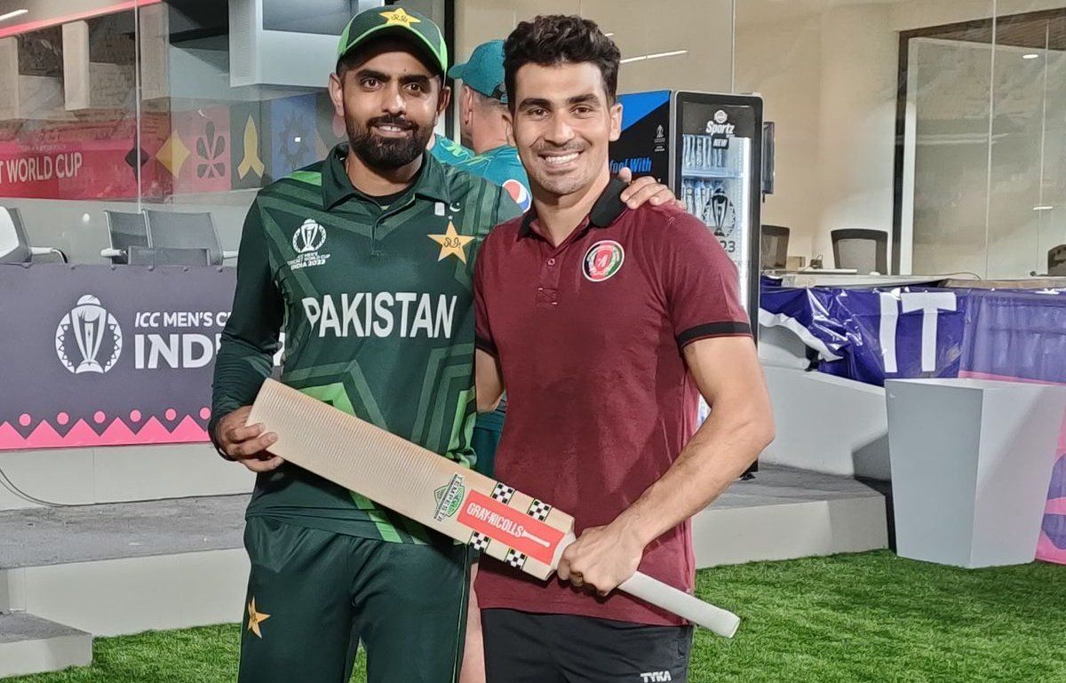 Babar Azam and Rahmanullah Gurbaz. (Credits: Instagram)