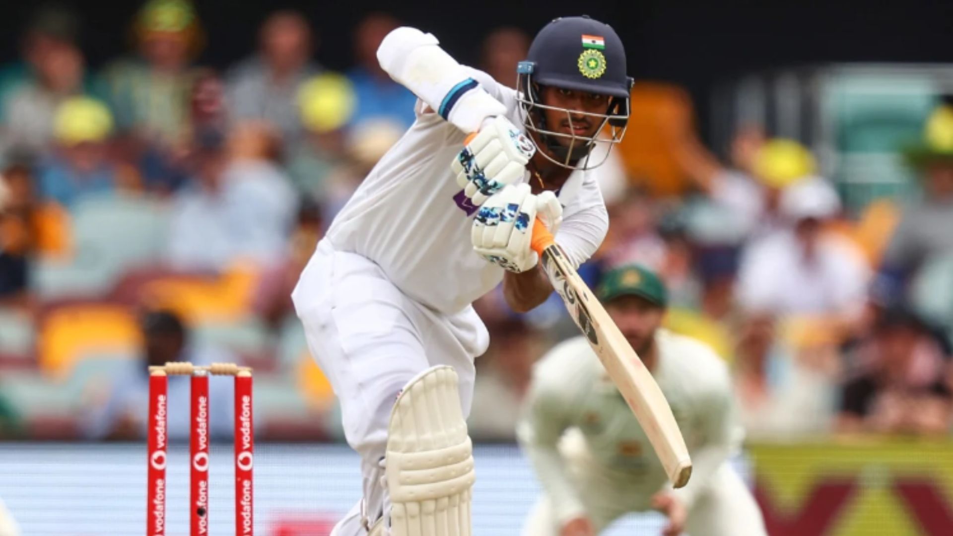 ESundar made a sensational Test debut against Australia at the Gabba in 2021 (Pic: Getty)
