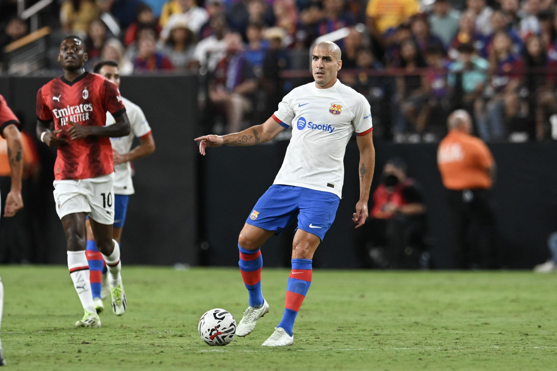 Oriol Romeu arrived at the Camp Nou this summer.