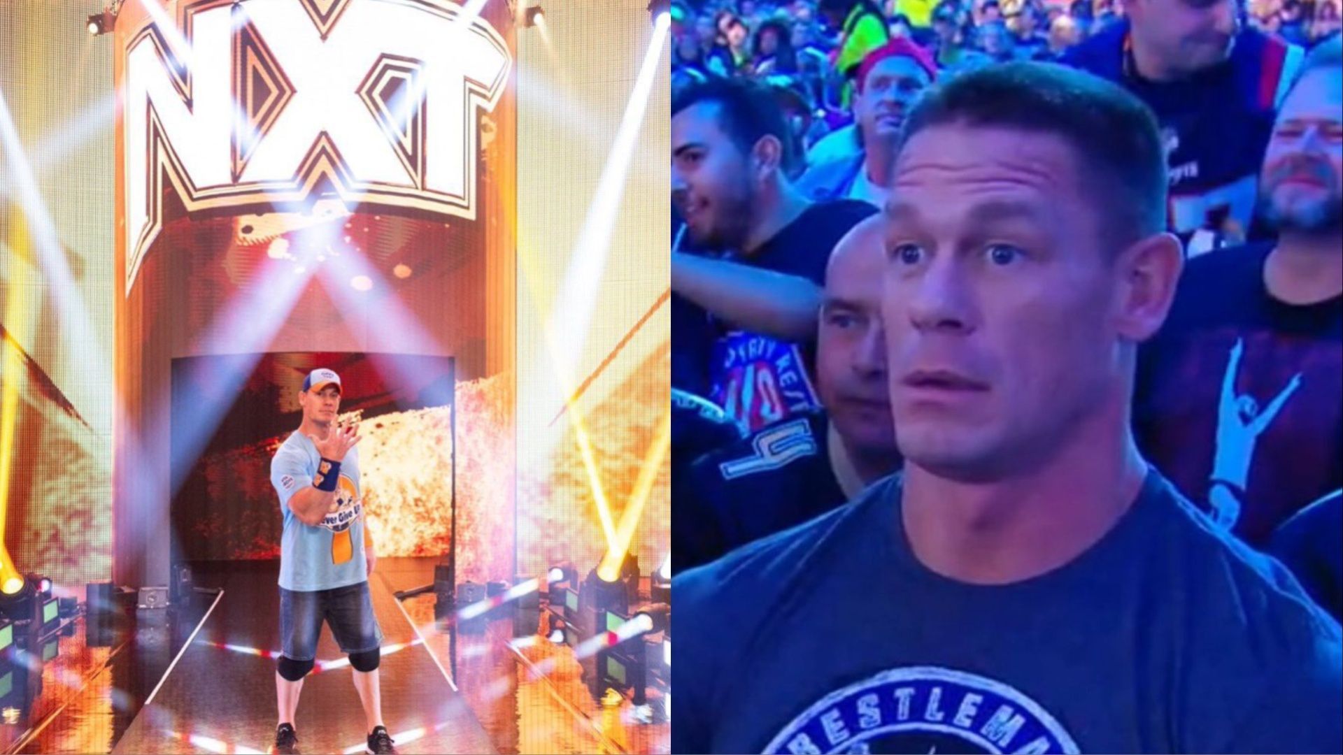 John Cena was on NXT this week.