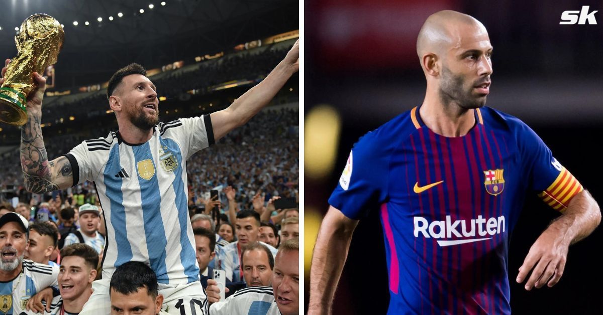 Javier Mascherano on Lionel Messi