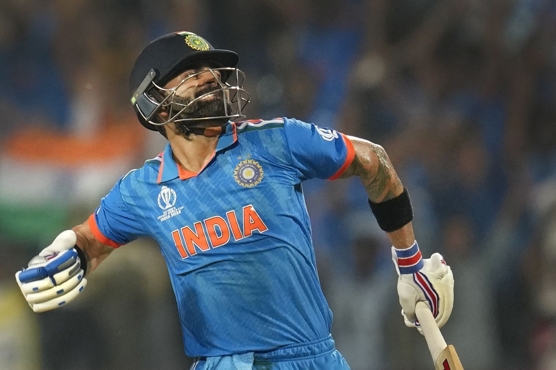 Virat Kohli scored a century when 169 were required for a win when he walked out to bat. [P/C: AP]