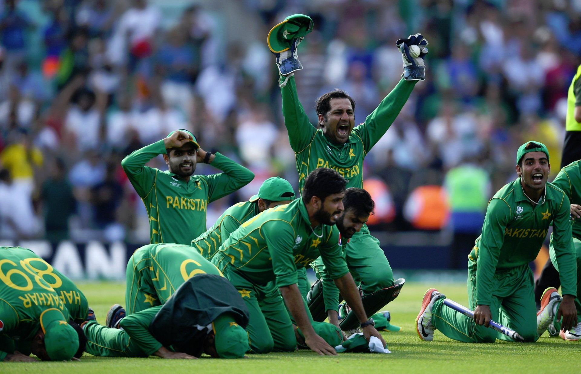 Pakistan won the last Champions Trophy. (Credits: Twitter)