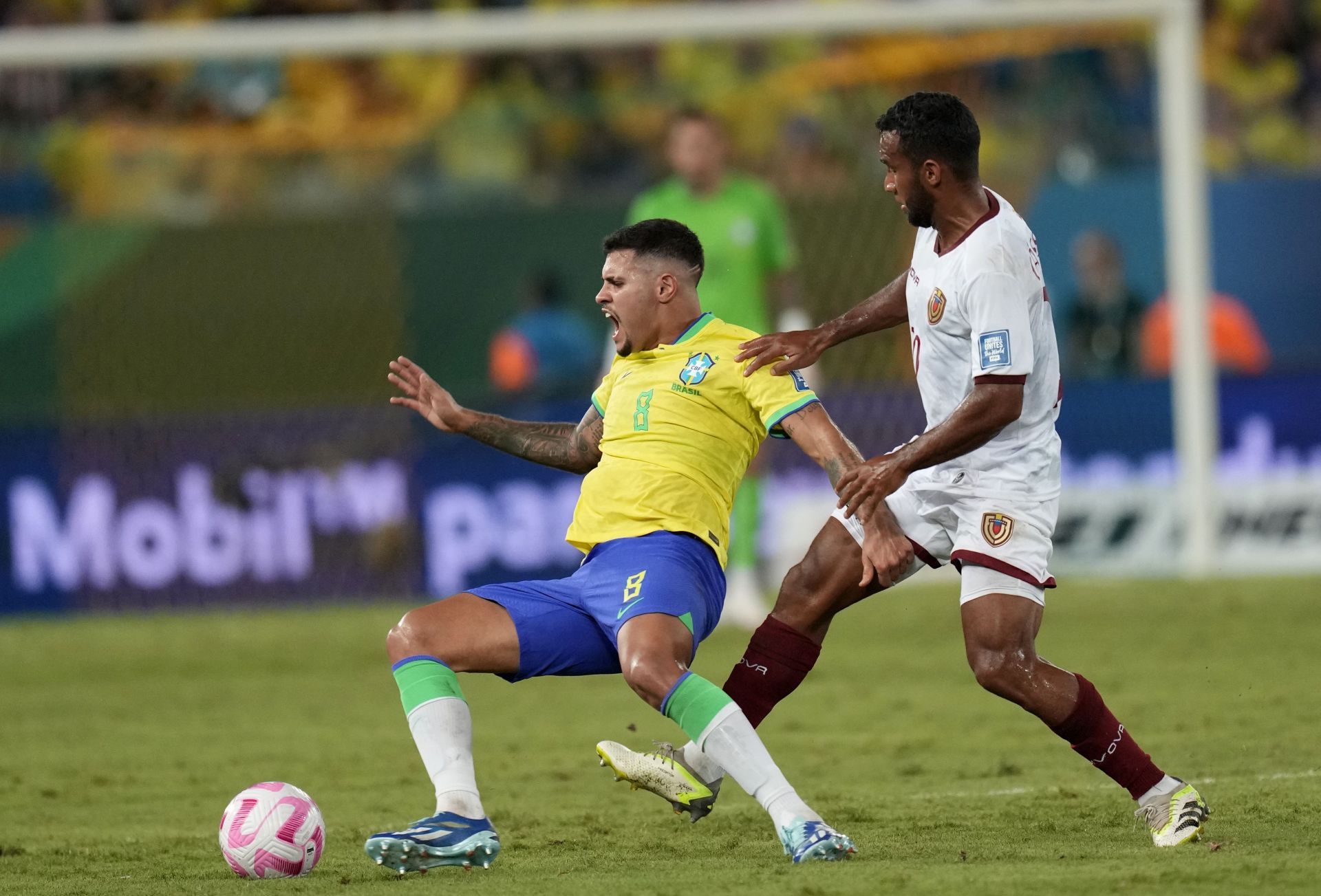 Bruno Guimaraes has admirers at the Camp Nou.