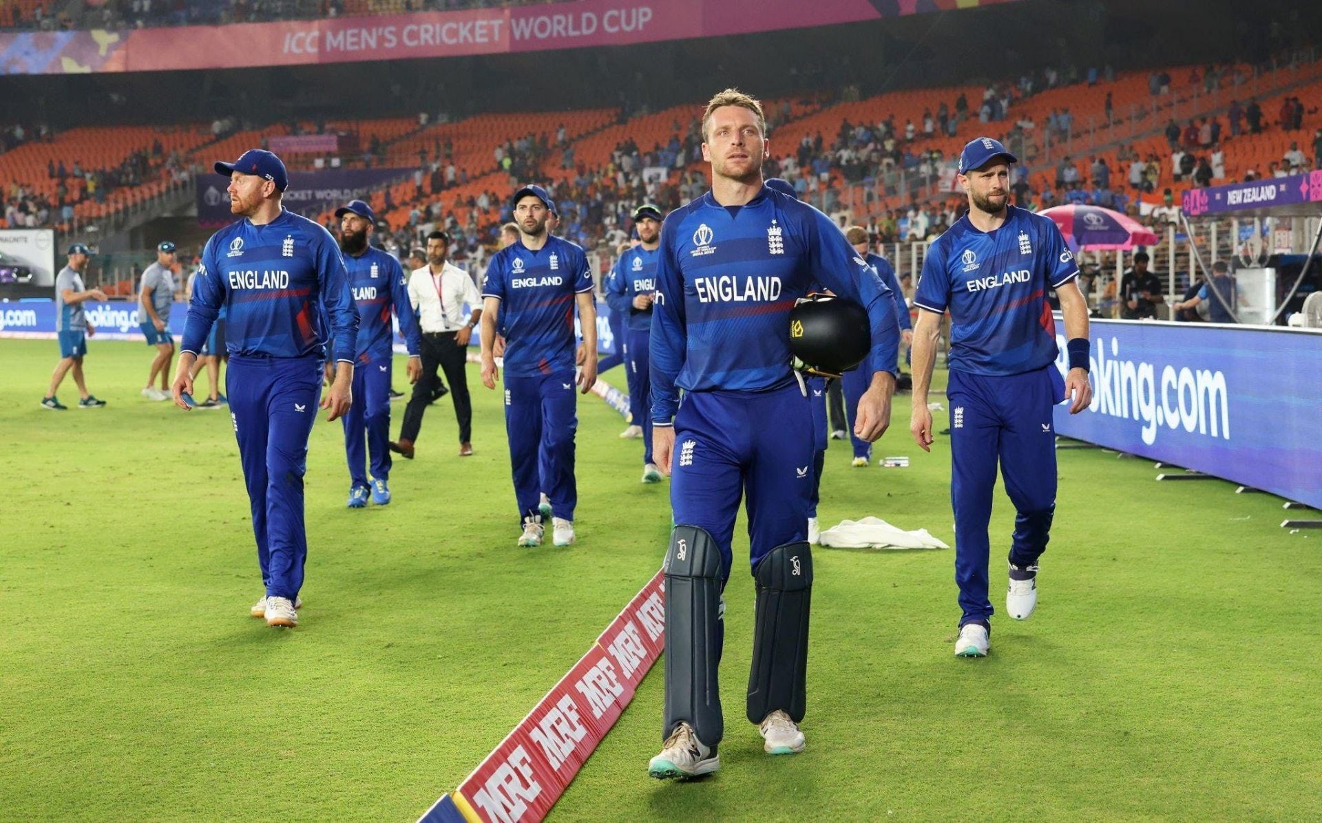 England lost their first match of the 2023 ODI World Cup vs New Zealand [Getty Images]