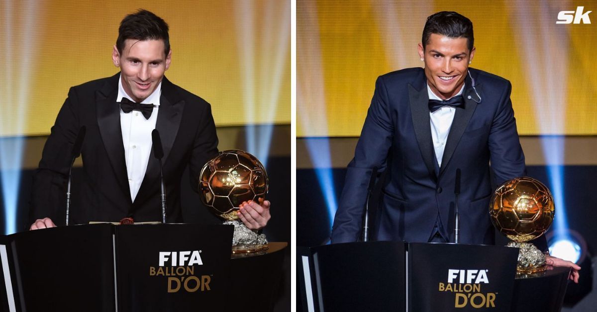 Lionel Messi and Cristiano Ronaldo 