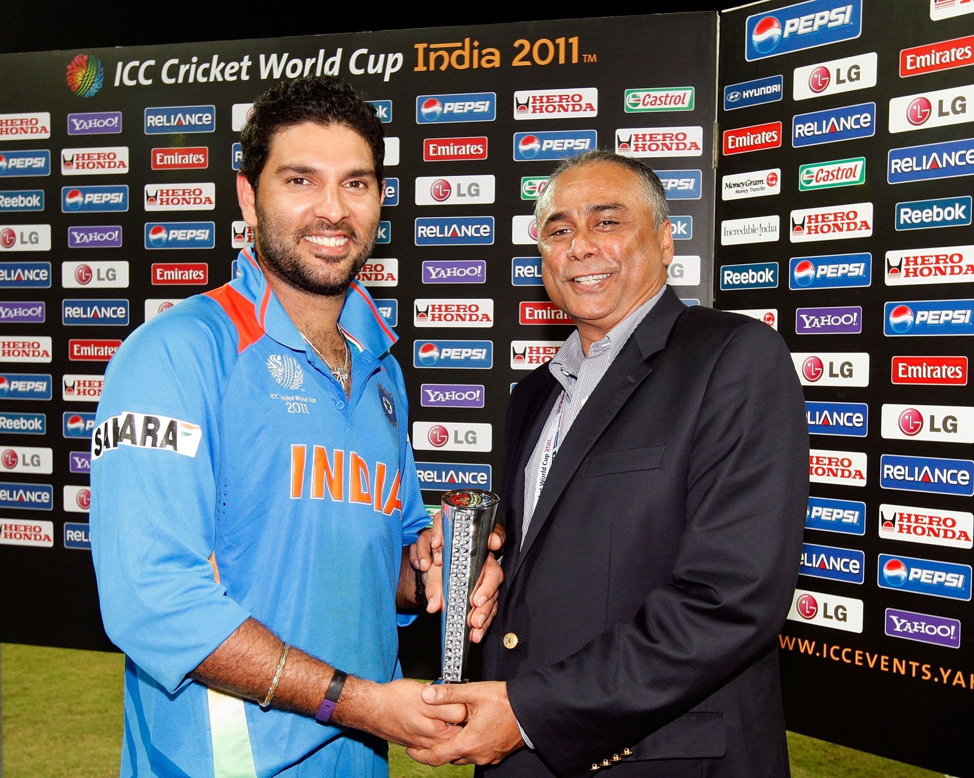 Yuvraj Singh - the man for the World Cups [Getty Images]