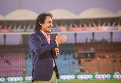 Ramiz Raja. (Image Credits: Twitter)