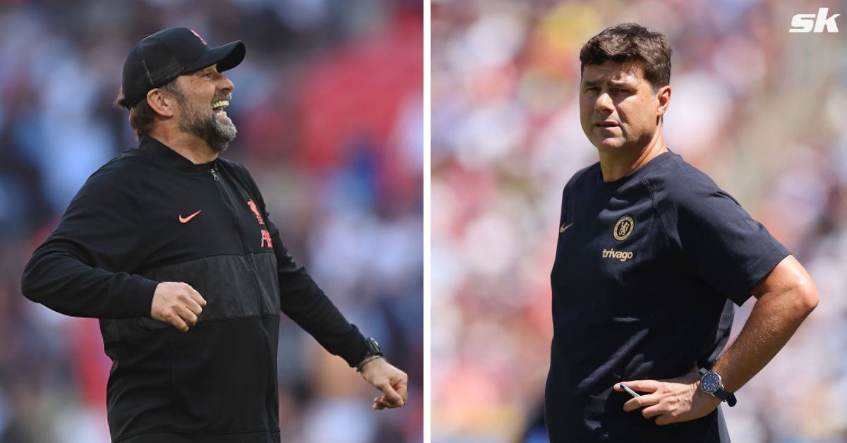 Liverpool manager Jurgen Klopp (left) and Chelsea boss Mauricio Pochettino