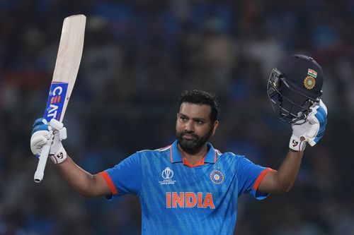 Rohit Sharma scored a century in India's last game against Afghanistan. [P/C: AP]