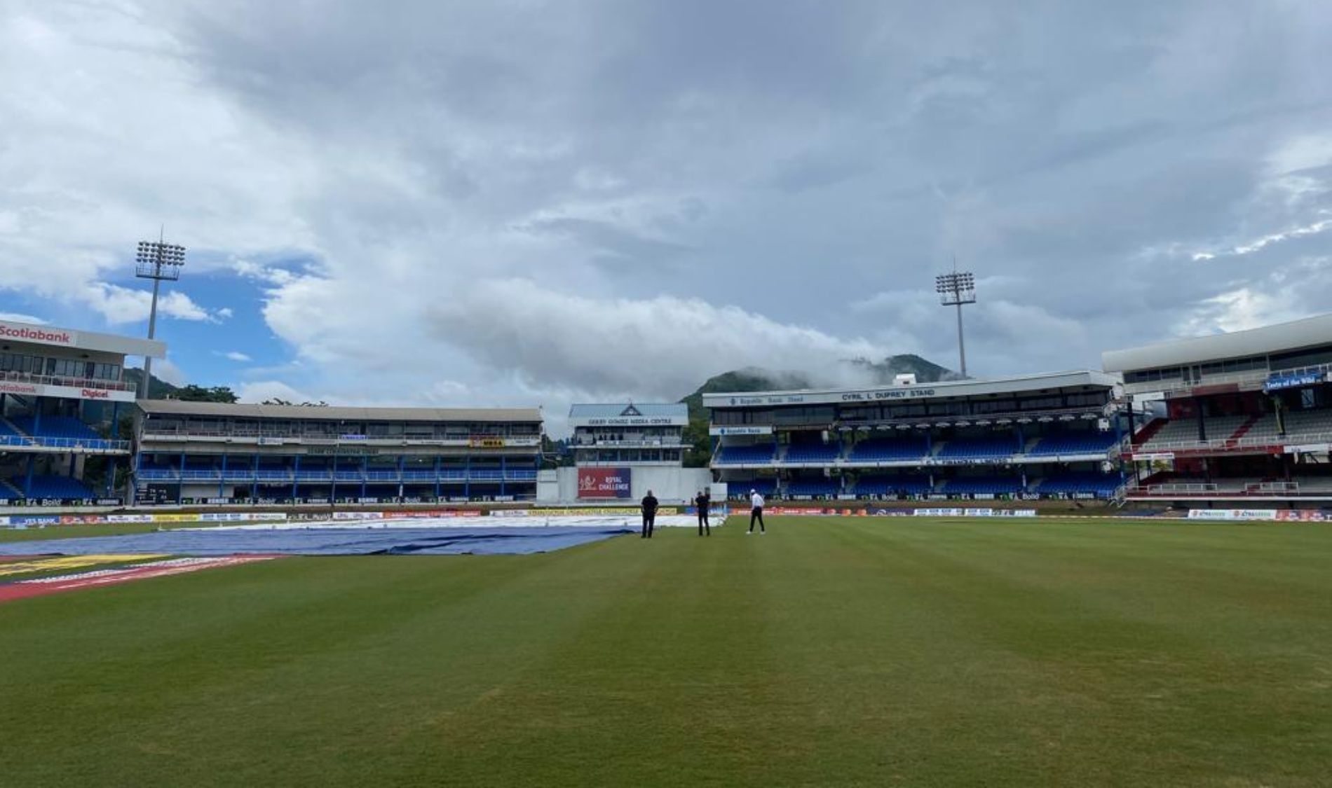 The Queen&#039;s Park Oval in Port of Spain, Trinidad (Pic: X)