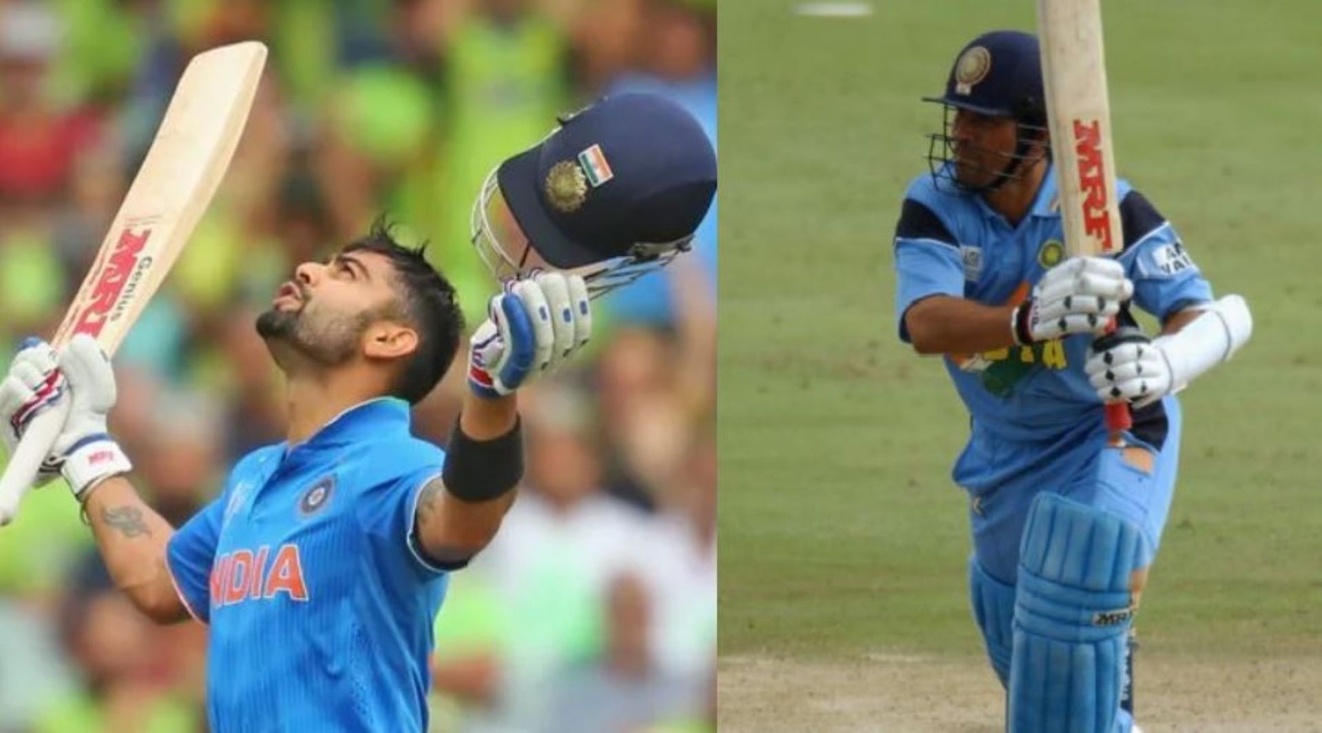 Tendulkar and Kohli have lit up Pakistan in previous World Cups