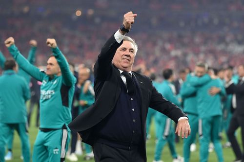 Carlo Ancelotti led Los Blancos to glory in 2022.