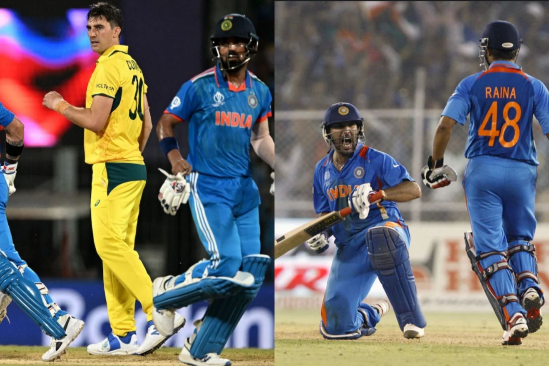 India have chased down total vs Australia in 2011 and in 2023 [Getty Images]