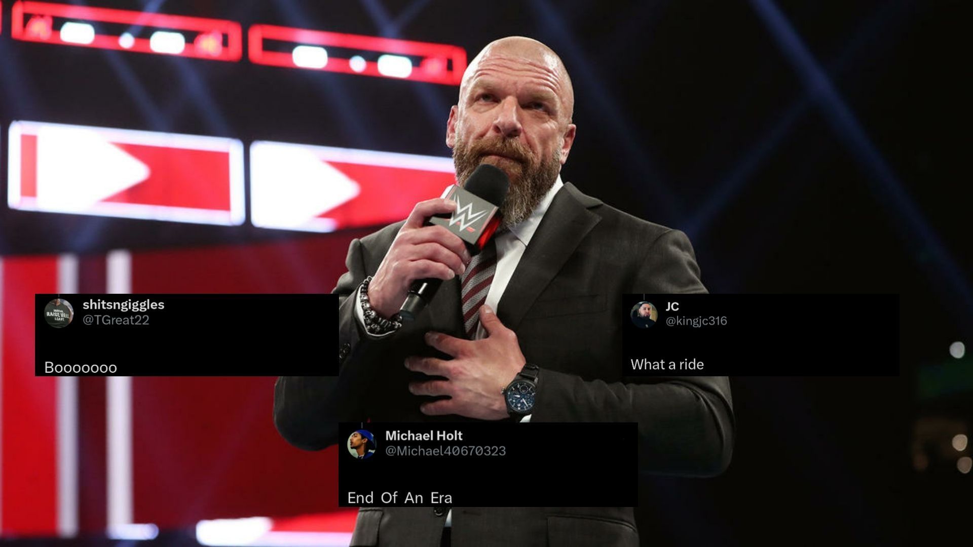 Triple H is the head of WWE