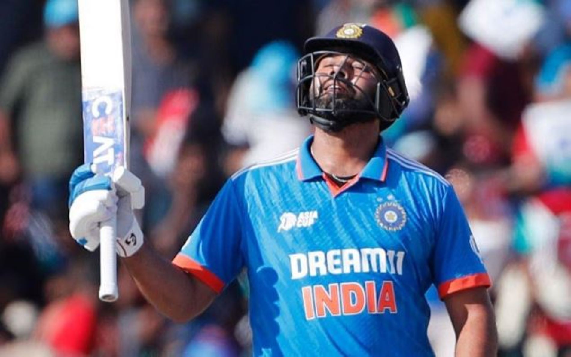 Rohit Sharma recently achieved the rare 10,000 ODI runs feat