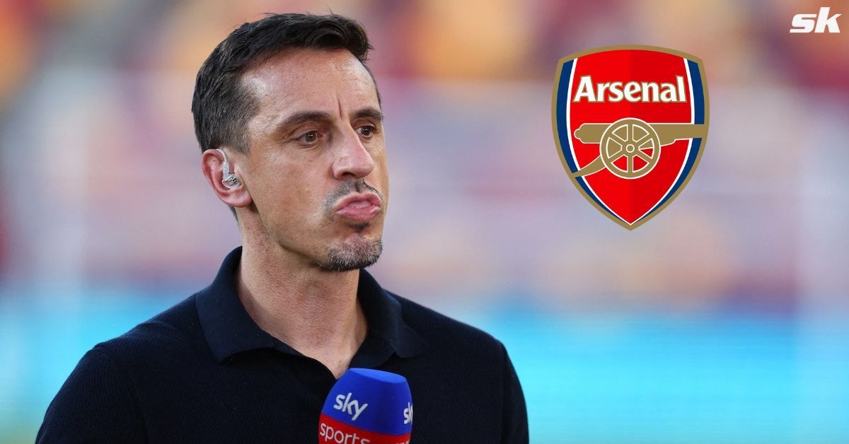 Gary Neville slammed for criticizing Arsenal star.