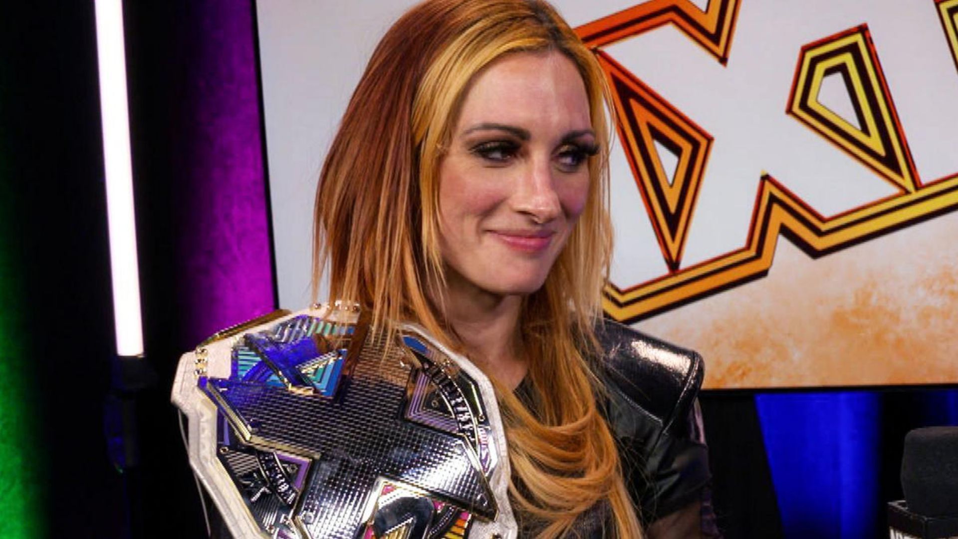 Becky Lynch during a backstage interview. Image Credits: wwe.com