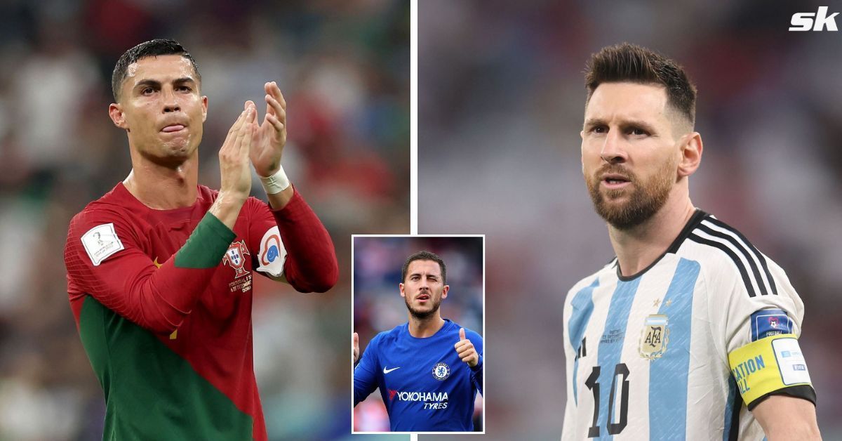 Eden Hazard made his feelings clear regarding the Cristiano Ronaldo-Lionel Messi debate.